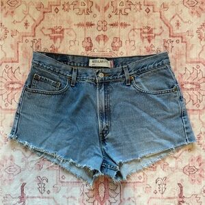Blue Denim Shorts